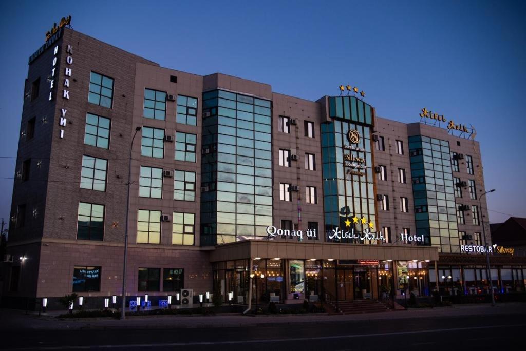 Hotel Zhibek Zholy Schymkent Exterior foto